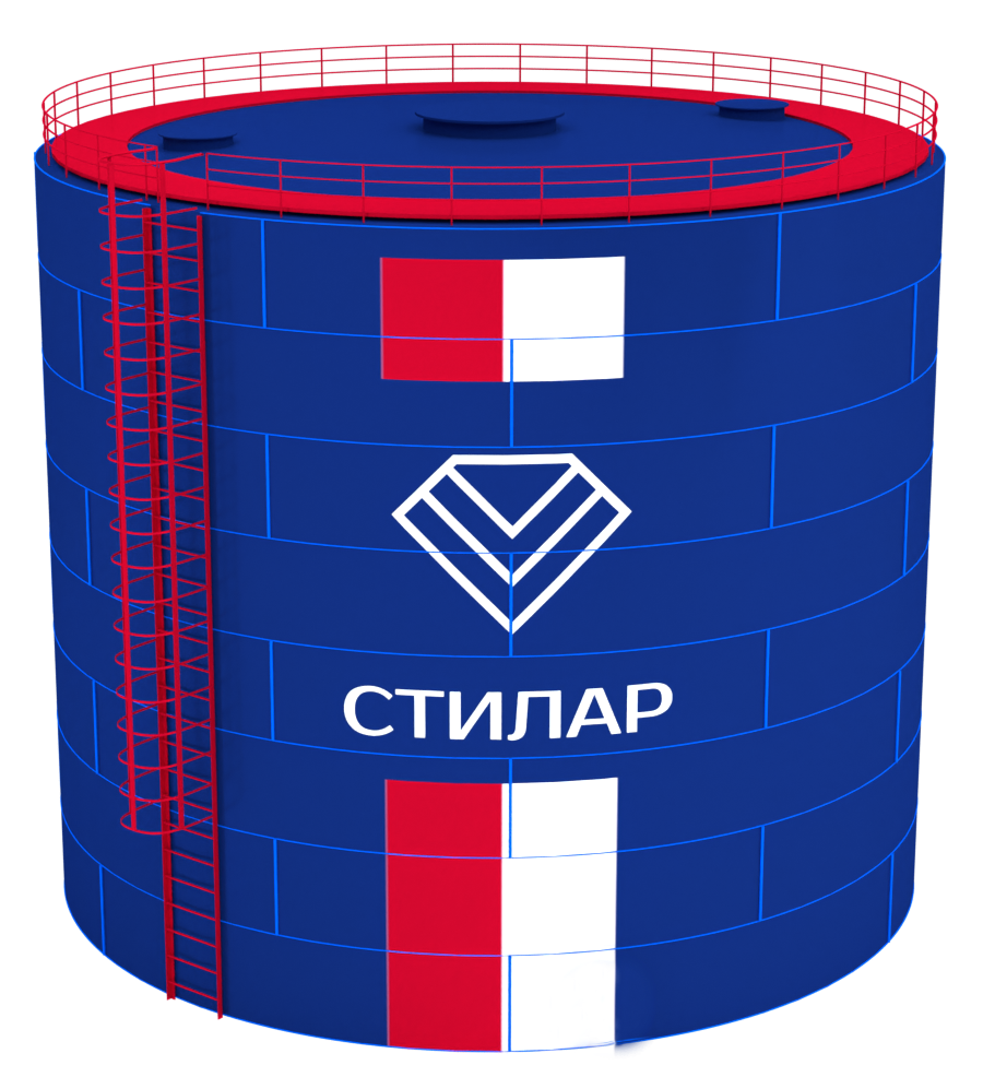 Сборный резервуар РВС 1000 м³ от завода-производителя