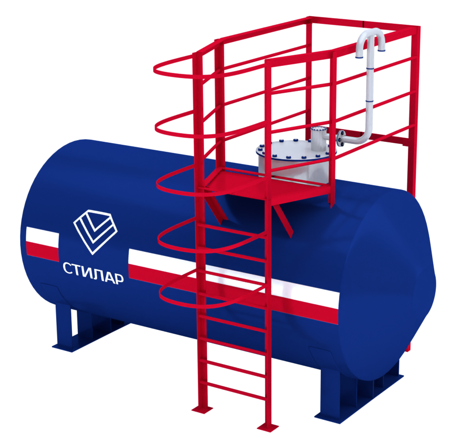 Горизонтальный резервуар РГСН для воды 50 м³ от завода-производителя